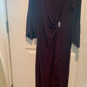 Formal full length Ralph Lauren Gown wine color